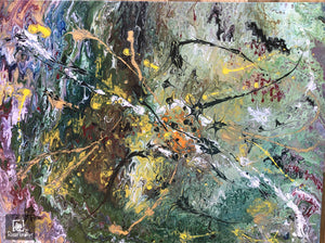 30”x40” Original Abstract Acrylic Painting