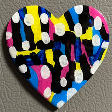 Load image into Gallery viewer, Resin Heart Magnet Original Art