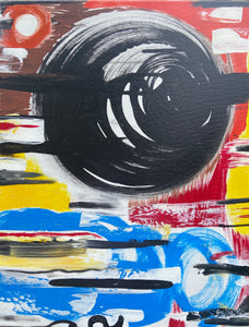 Abstract 16 x 20 Original Painting