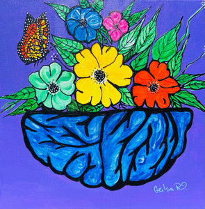 Brain Acrylic on canvas