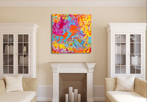Cotton Candy #2 Original Painting