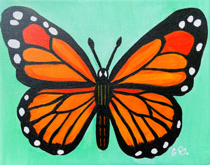 SOLD OUT‼️ Butterfly Original Painting 8" X 10"