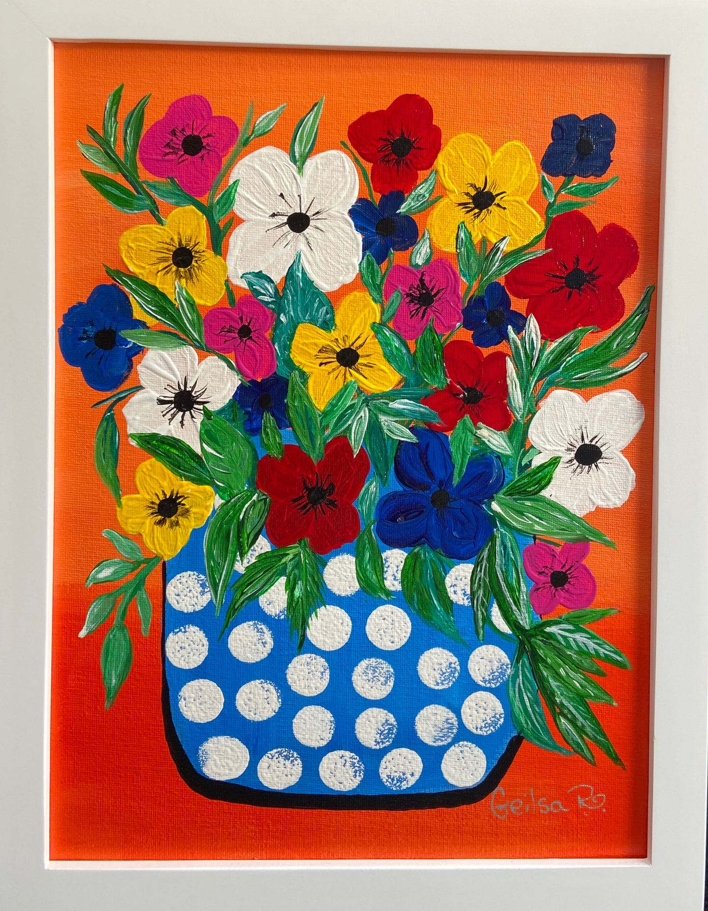 SOLD OUT ‼️ Flower Power #2 Original Painting