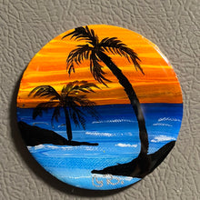 Load image into Gallery viewer, Resin Round Magnet Original Art
