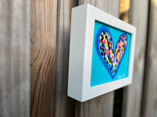 Load image into Gallery viewer, Happy Heart Framed Original Art  5 x 7