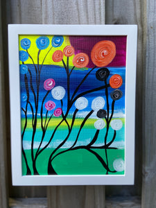 Original Framed Painting 9” x 12”