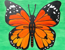 Load image into Gallery viewer, Butterfly Original Art 30” x  40”
