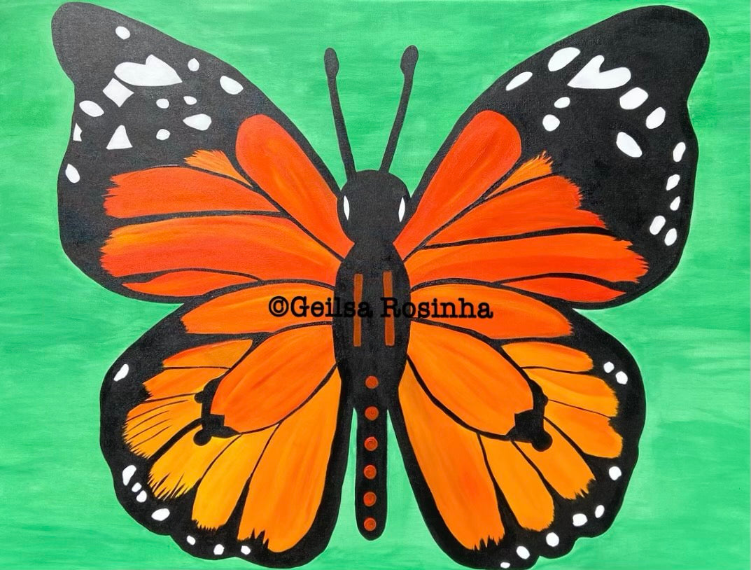 Butterfly Original Art 30” x  40”