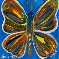 Butterfly Painting 8” x  8”