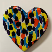 Load image into Gallery viewer, Resin Heart Magnet Original Art