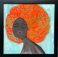 Load image into Gallery viewer, Abstract Art Framed 12” x 12”