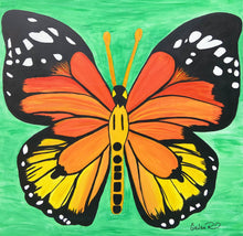 Load image into Gallery viewer, SOLD OUT ‼️  36” x 36”  Butterfly Original Painting