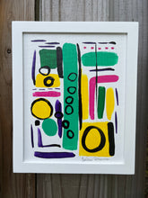 Load image into Gallery viewer, Abstract Art Framed 9” x 12”