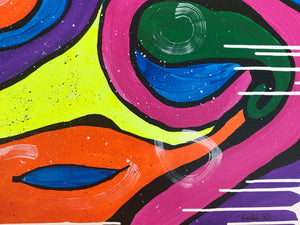 Acrylic Abstract original  Painting