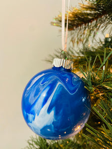 Acrylic Pour Ornament SET