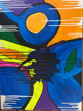 Load image into Gallery viewer, Acrylic Abstract Original Painting 30” x 40”