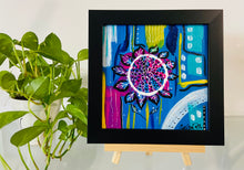 Load image into Gallery viewer, Original  Framed Artwork 8” x 8”