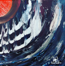 Load image into Gallery viewer, Abstract Acrylic Painting 12” X  12” Set of 4