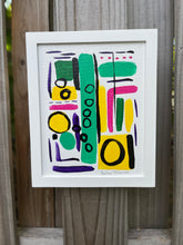 Load image into Gallery viewer, Abstract Art Framed 9” x 12”