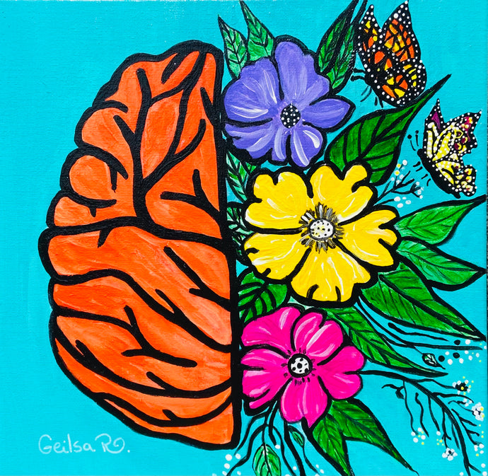 Brain Acrylic on canvas SOLD OUT ‼️