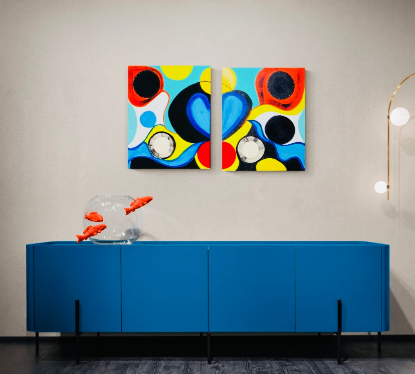 SOLD OUT ‼️ Original Art Diptych