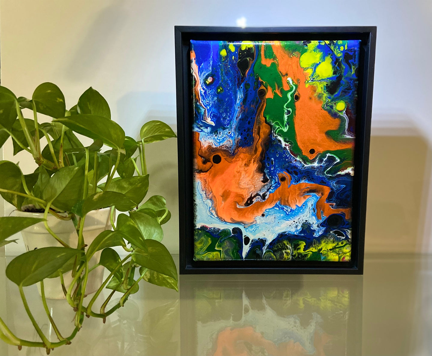 Framed Acrylic Painting 9” x 12”