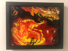 Load image into Gallery viewer, Abstract Acrylic Pour Painting  8x10 Acrylic Pour